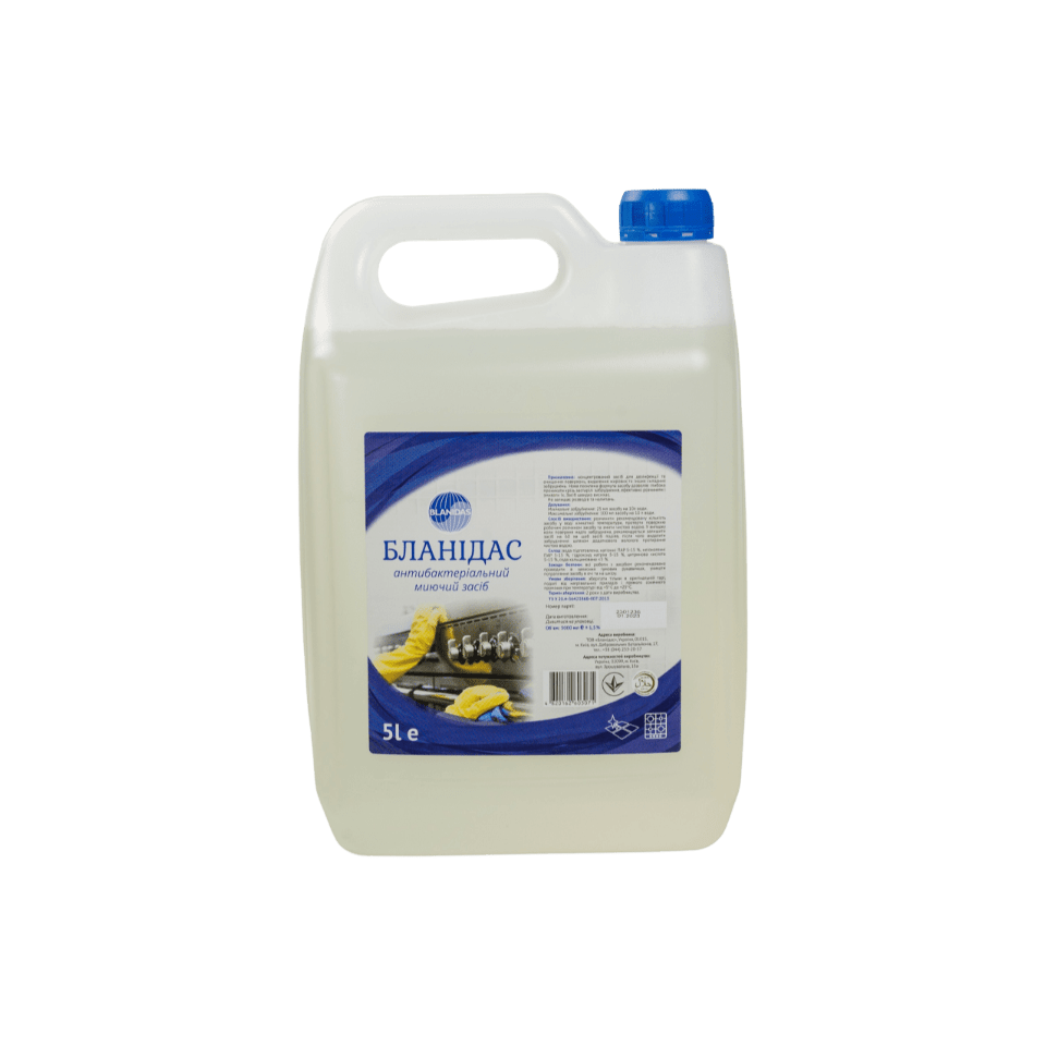 Бланідас – антибактеріальний миючий засіб